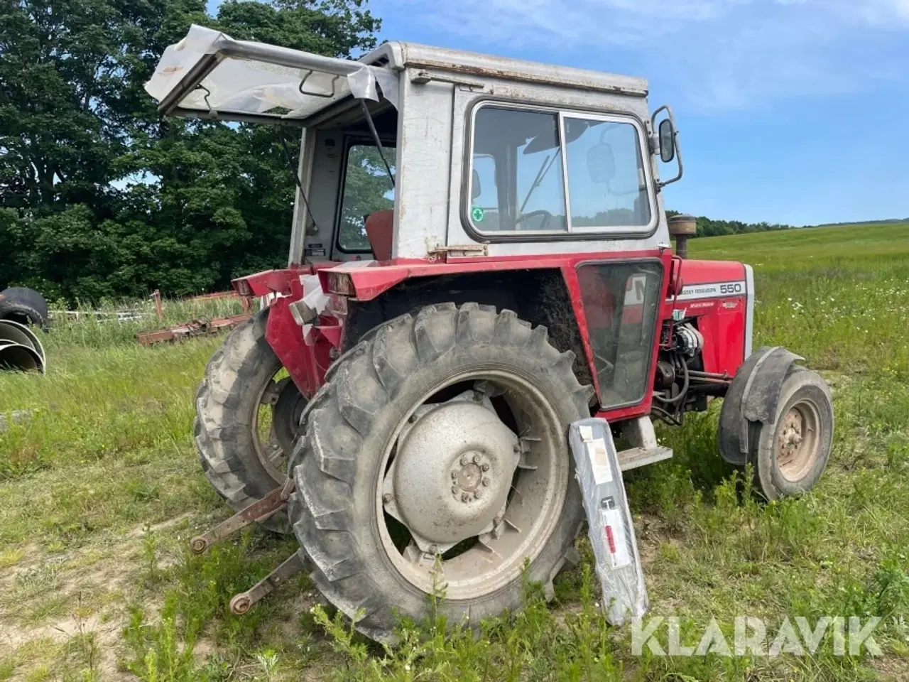 Billede 5 - Veterantraktor Massey Ferguson 550