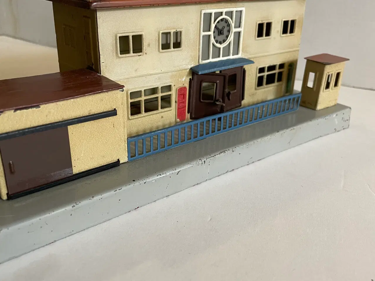 Billede 1 - Gl. Märklin blikstation 414 fra 1940' erne