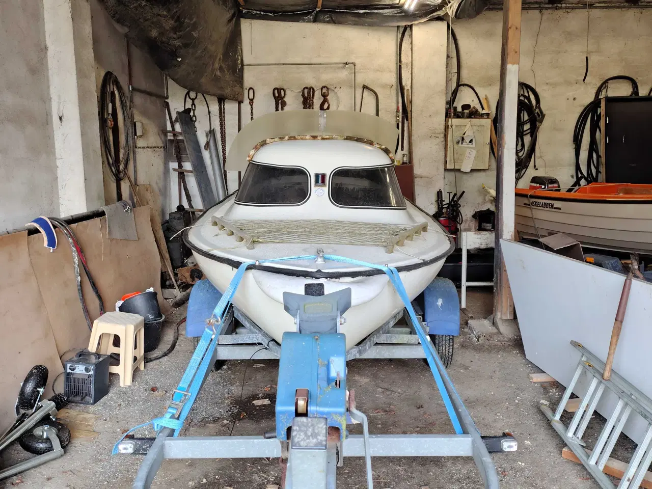 Billede 2 - Hunter 17 jagtbåd med ny kaleche