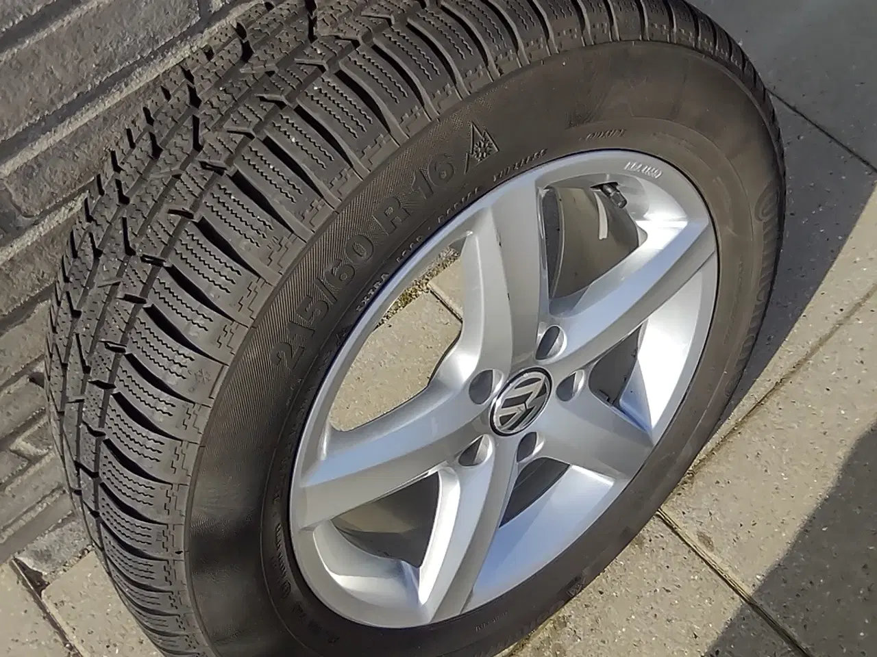 Billede 3 - alu fælge med vinterdæk