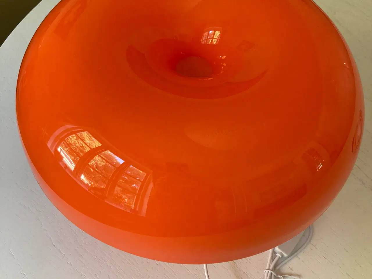 Billede 8 - Lampe orange “retro”