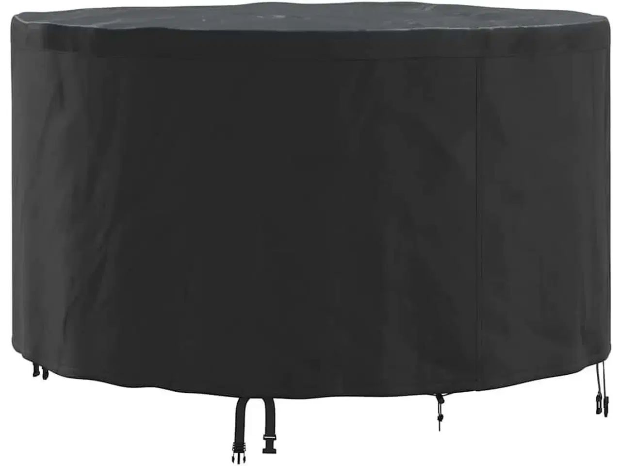 Billede 2 - Overtræk til havemøbler Sort 128 x 128 x 71 cm 420D stof