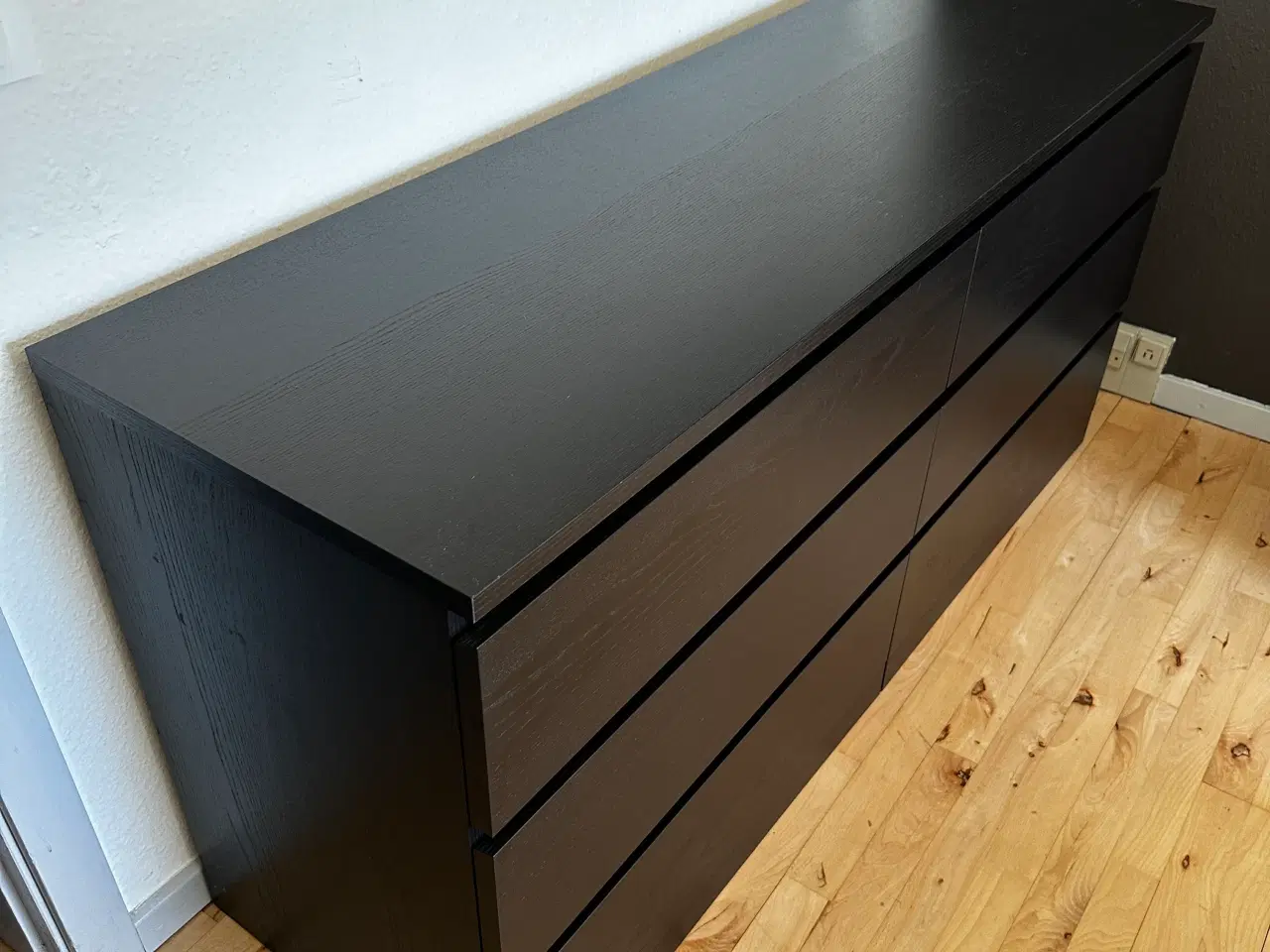 Billede 2 - Ikea malm Kommode sort