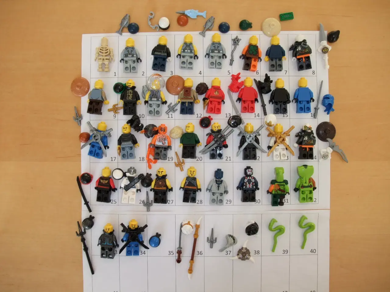 Billede 5 - Lego Ninjago Figurer