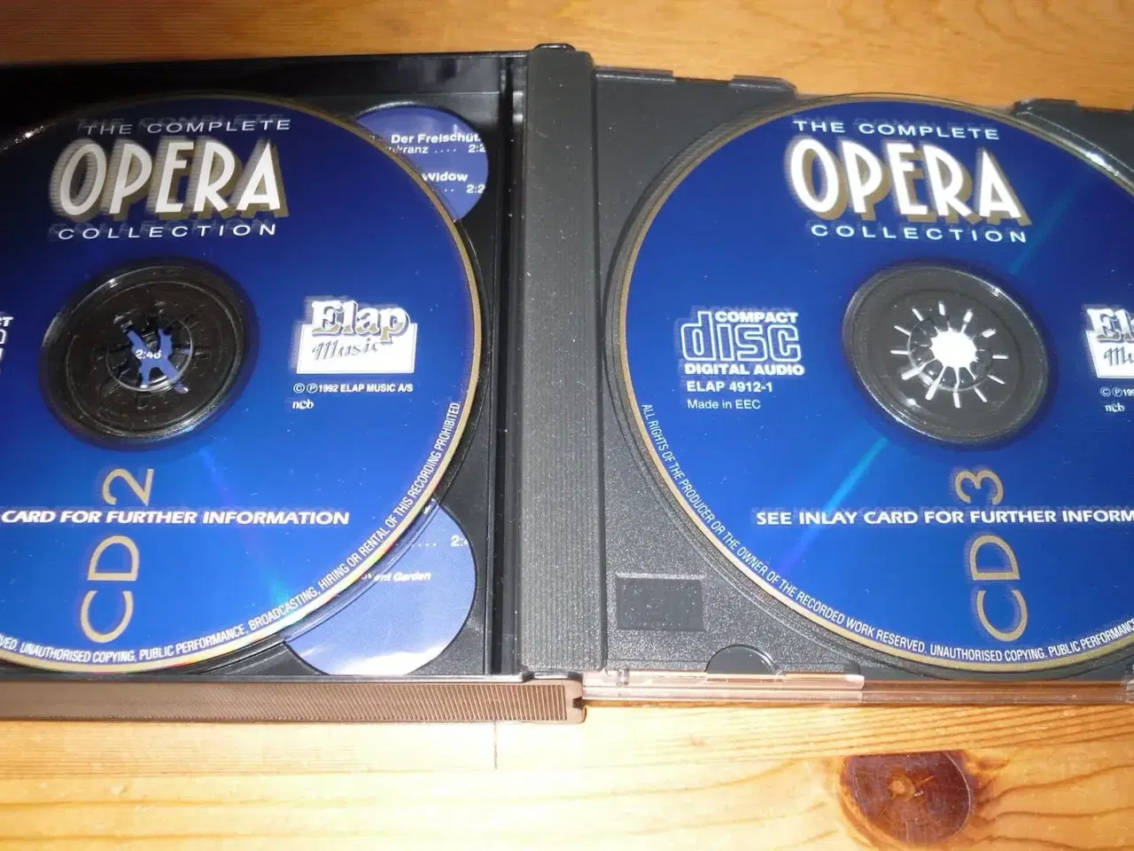 Billede 2 -  OPERA Collection. 3 x Cd. Boks.