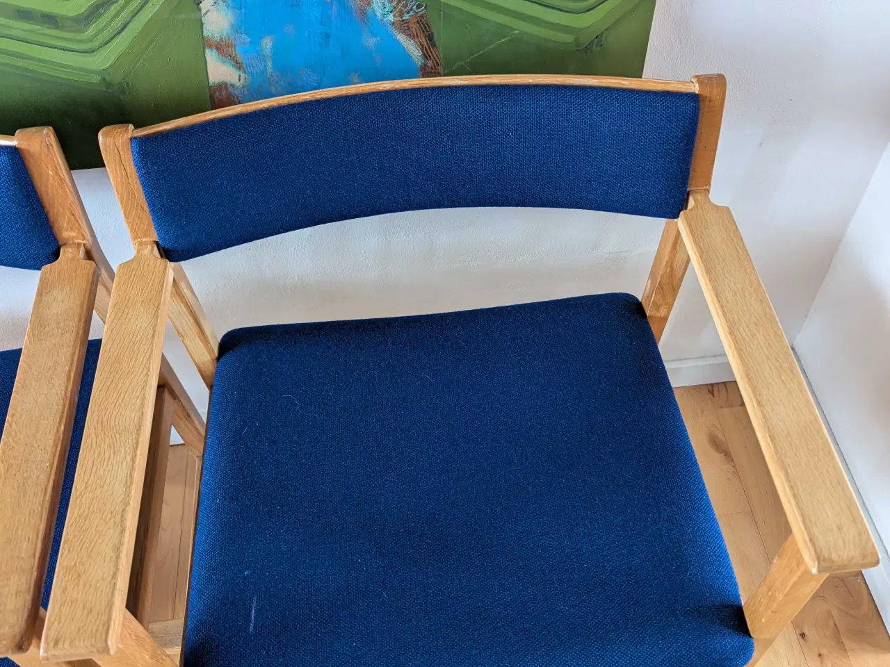 Billede 5 - 4 stk. Børge Mogensen, 3248, armstol