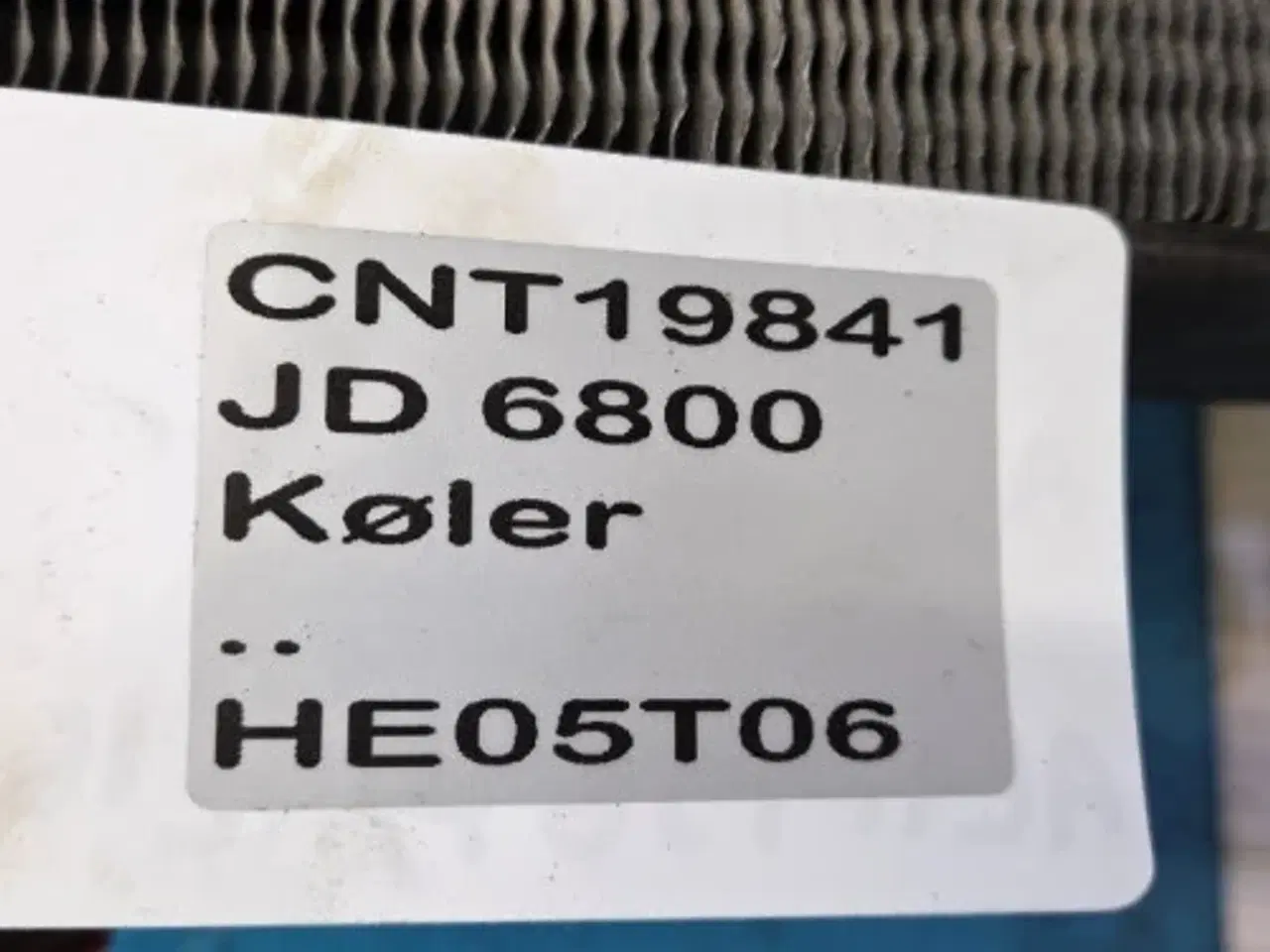 Billede 17 - John Deere 6800 Oliekøler AL119567