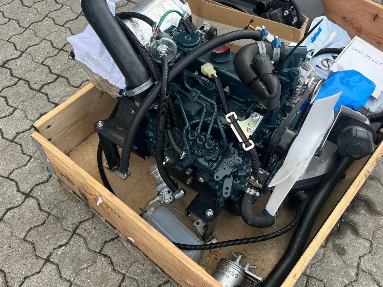 Billede 3 - Kubota NY Kubota D902 3cyl. Dieselmotor