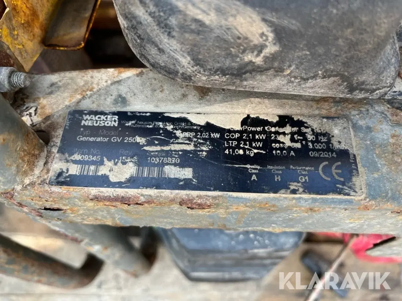 Billede 3 - Generator Wacker Neuson GV2500 3 styk