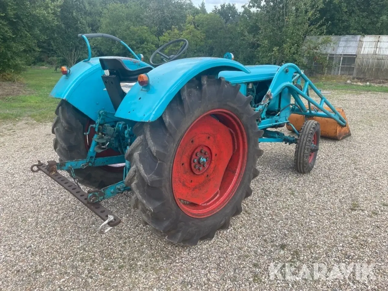 Billede 5 - Veterantraktor Hanomag Granit 500