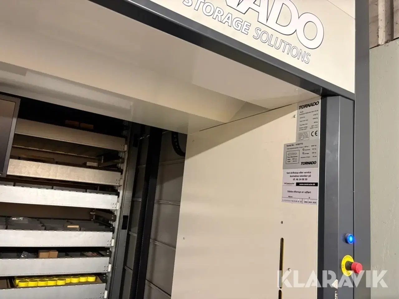 Billede 10 - Lagerrobot Tornado 400/8-500-7000-105-36 med indhold