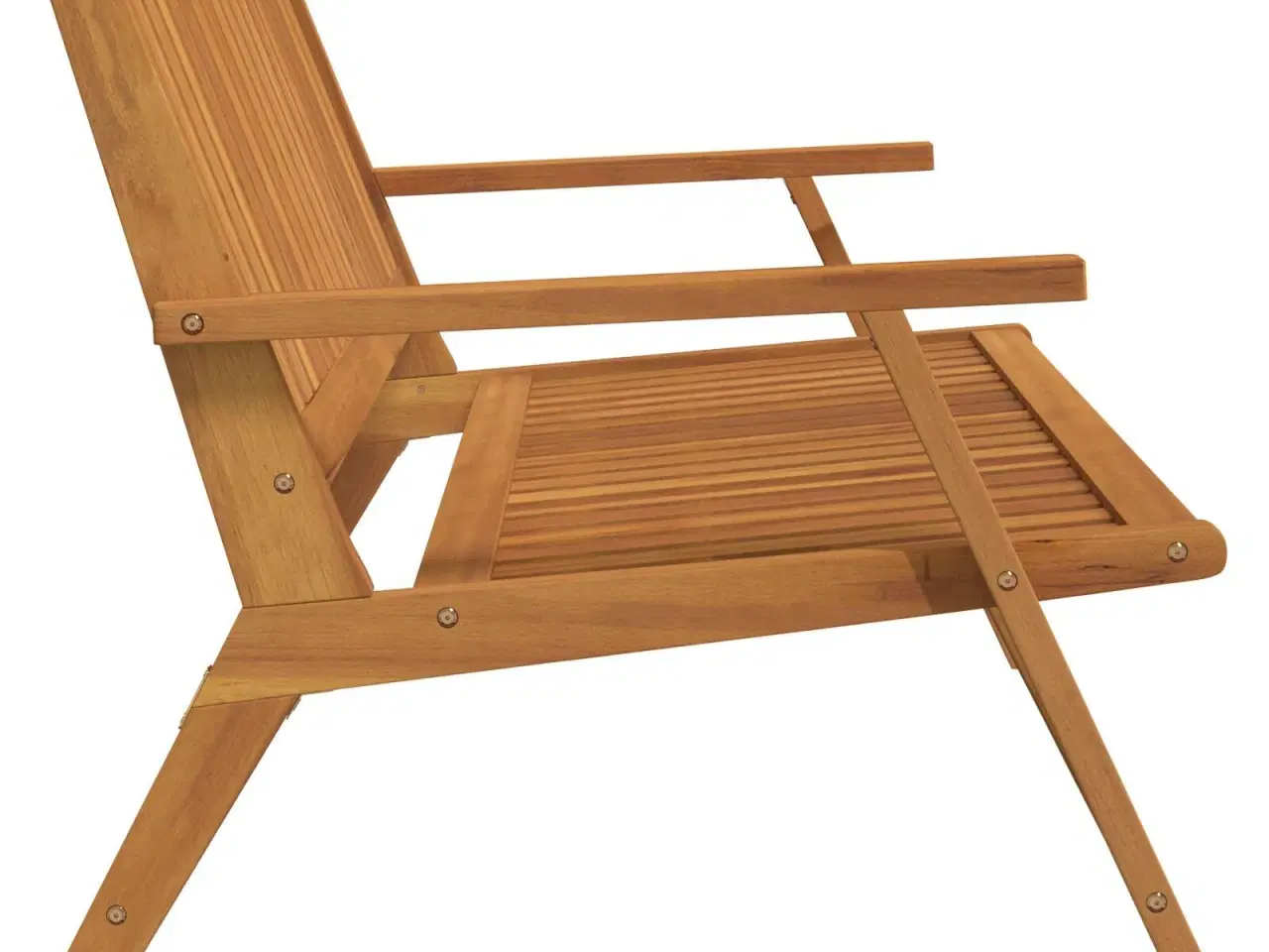 Billede 6 - Udendørs spise sæt Brun Massivt Akacietræ