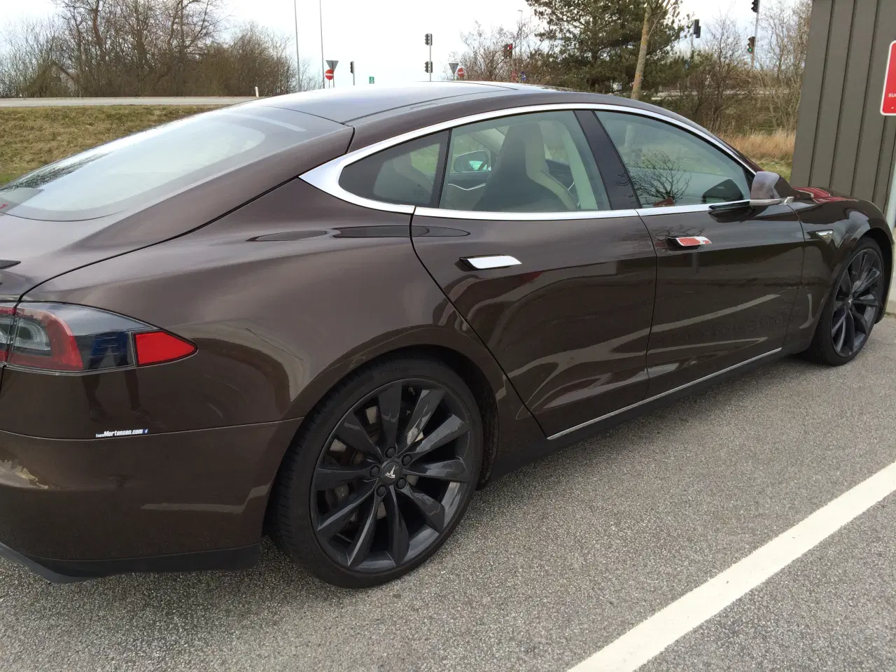 Billede 3 - Originale Tesla S Alufælge, 21"