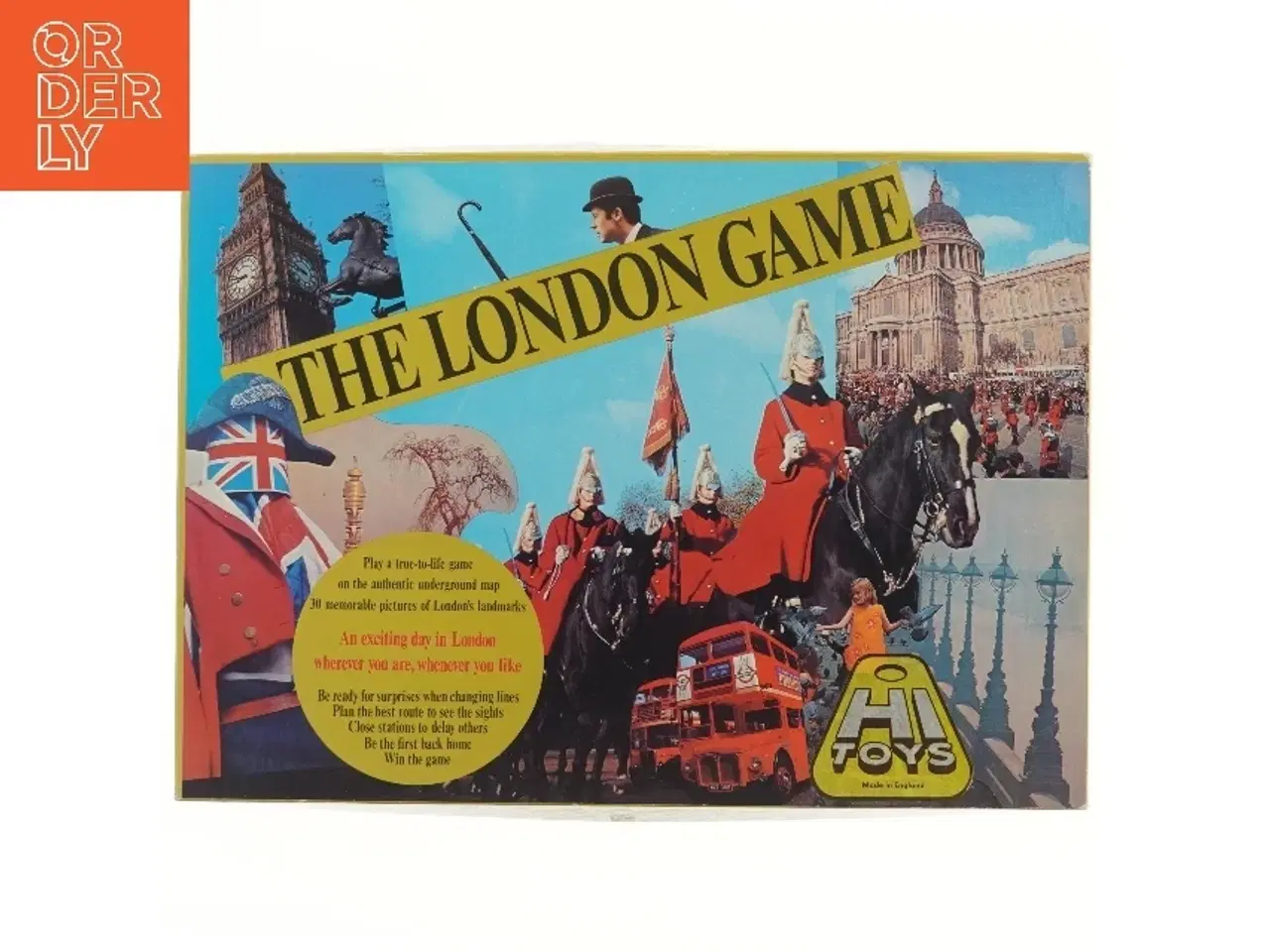 Billede 1 - The London Game brætspil (str. 46x33 cm)