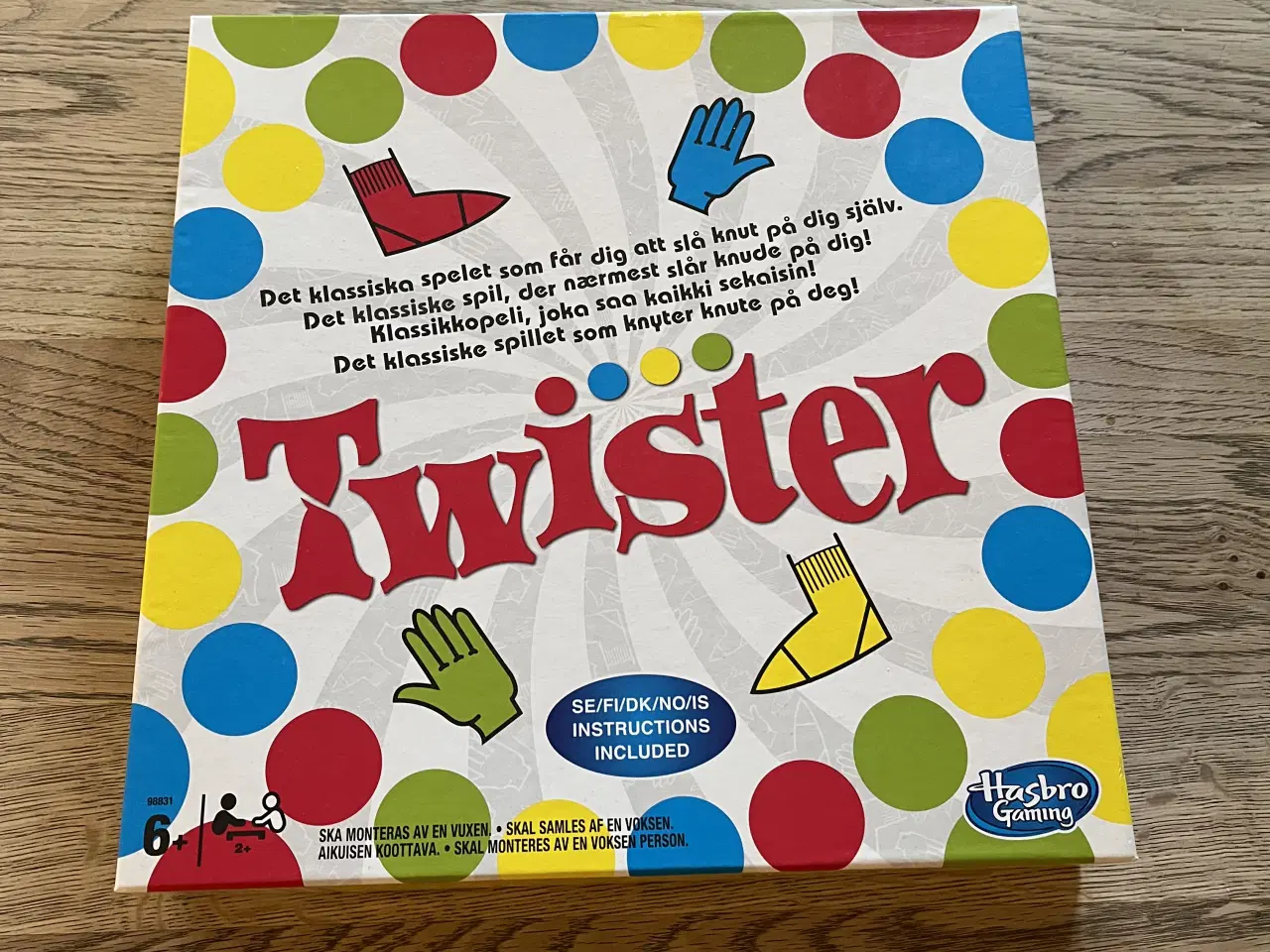 Billede 1 - Twister spil