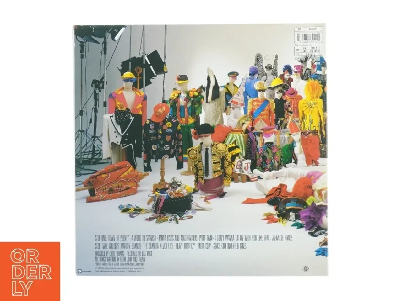 Billede 2 - Elton John - Reg Strikes Back LP fra The Rocket Record Company (str. 31 x 31 cm)