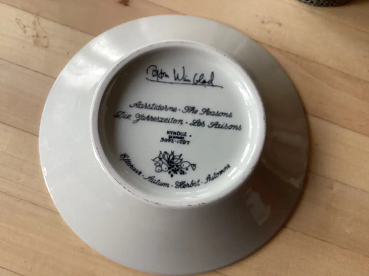 Billede 9 - Bjørn Wiinblad kop- efterår- Årstiderne 