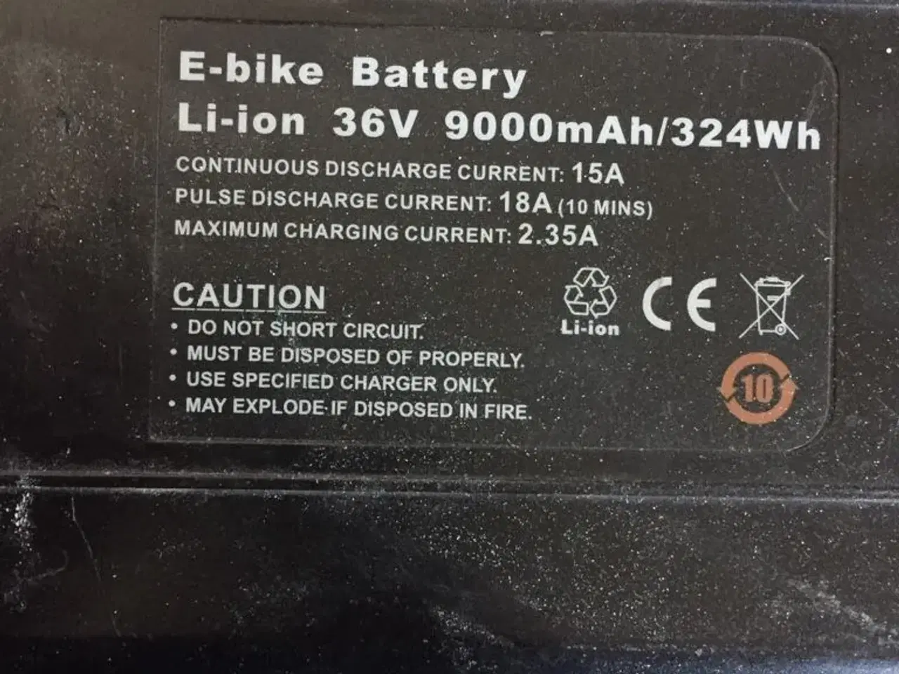 Billede 2 - E bike batteri