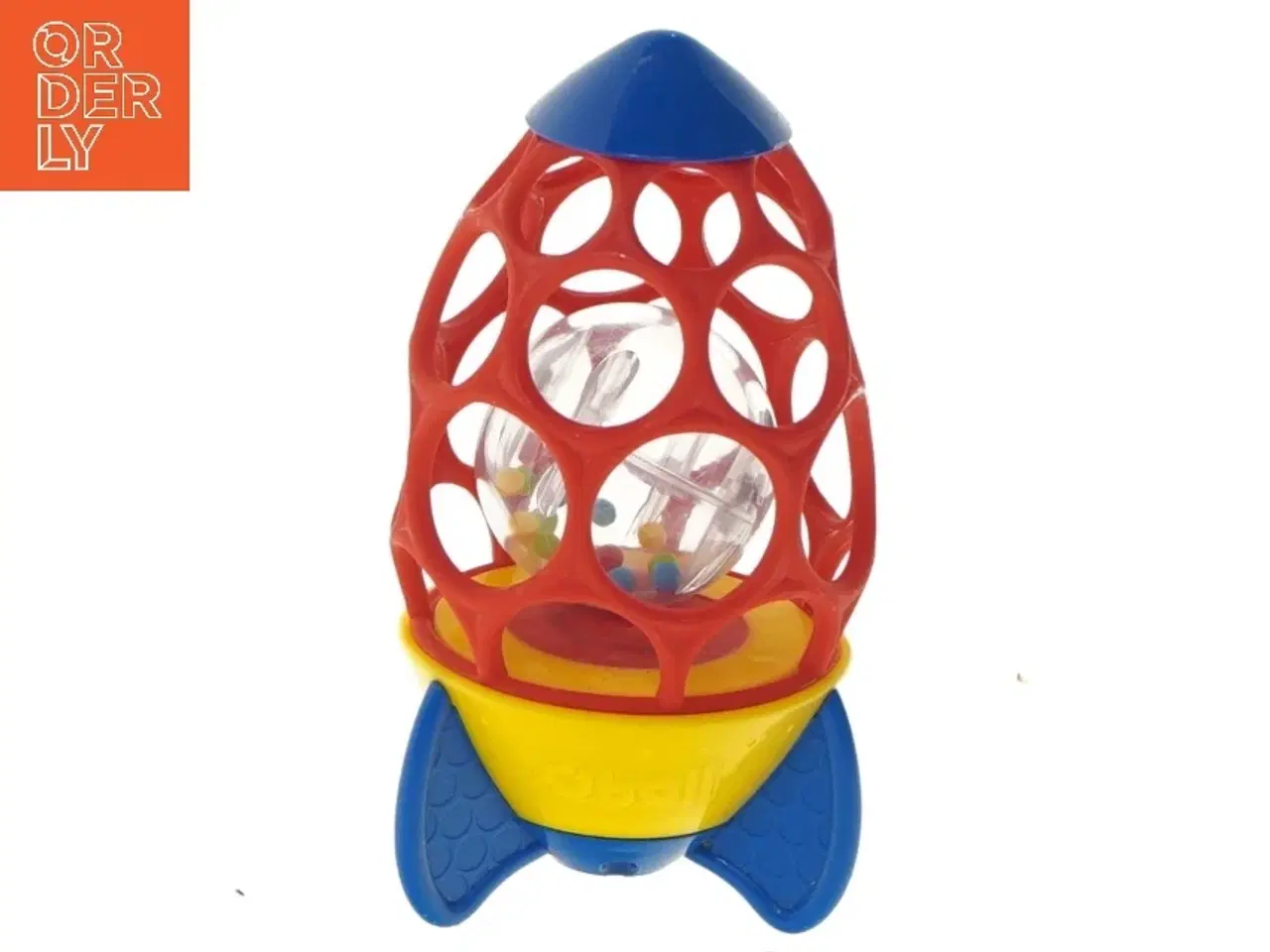 Billede 1 - Babylegetøj raket fra Oball (str. 14 cm)