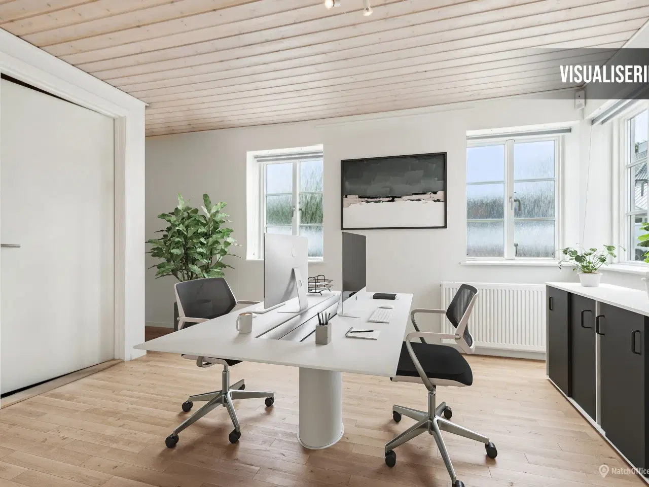 Billede 1 - Lyst og indbydende kontorlejemål – Klar til indflytning i Taastrup!