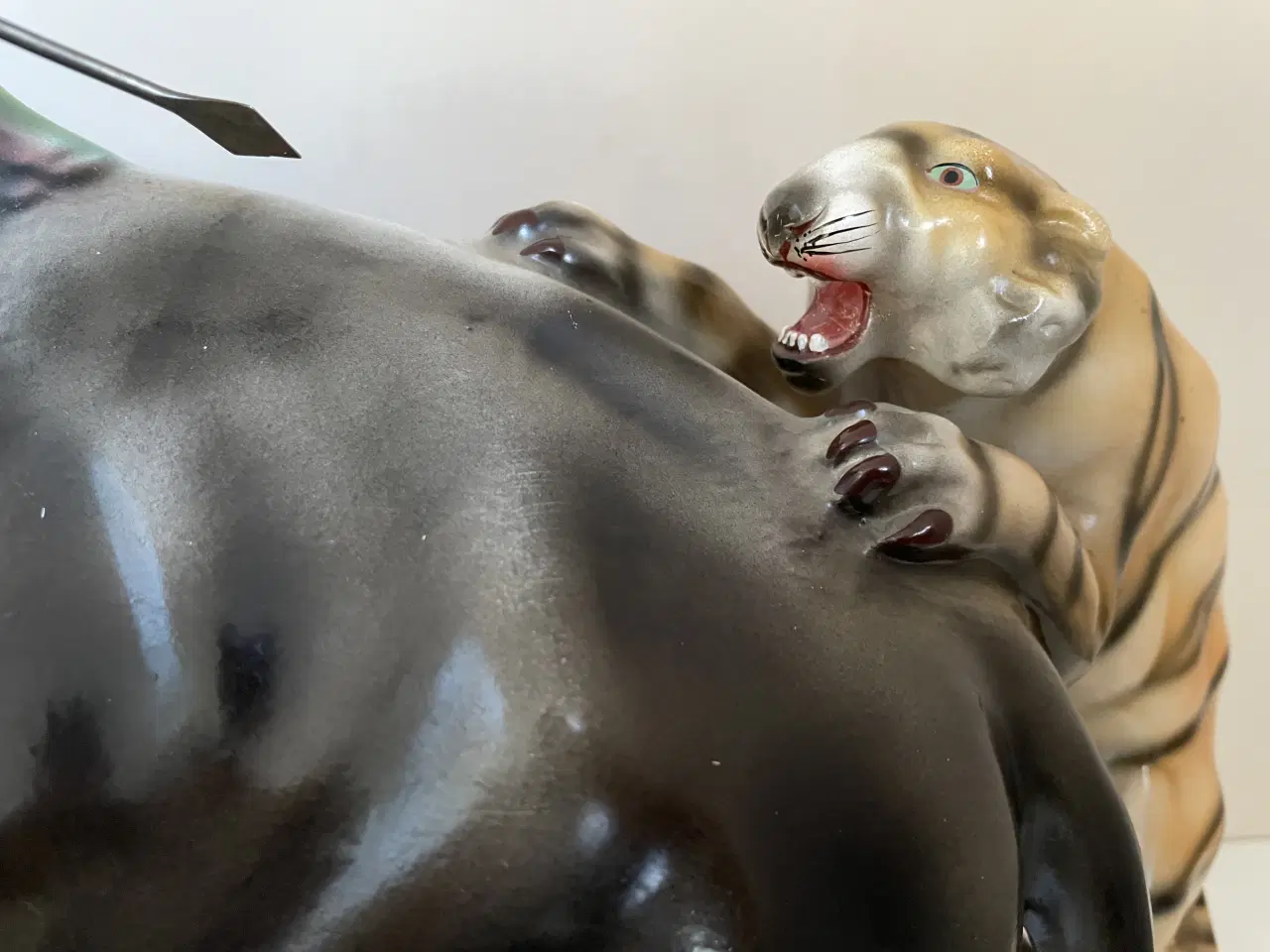 Billede 4 - Stor sjælden portugisisk keramik figur fra 50’erne