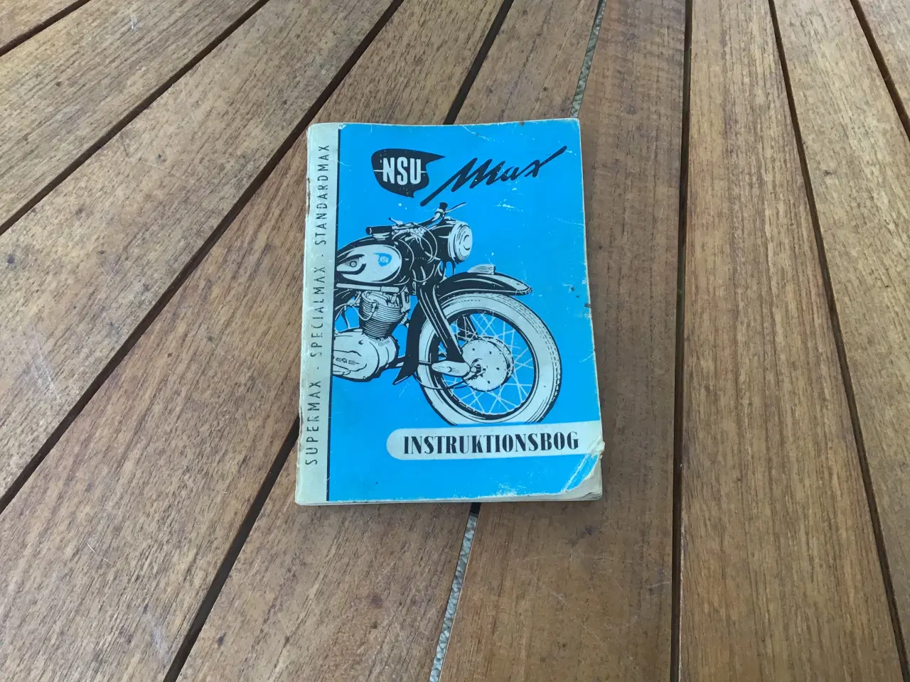 Billede 1 - N s u Max instruktionsbog original 