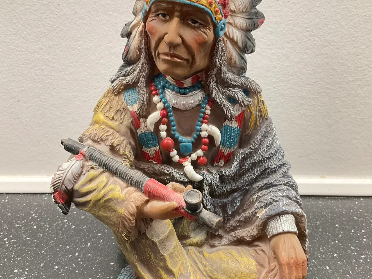 Billede 1 - Indianer høvding