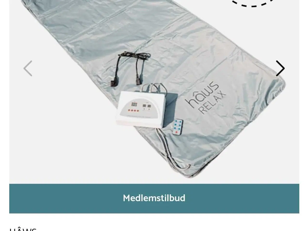 Billede 2 - Sauna tæppe helt nyt