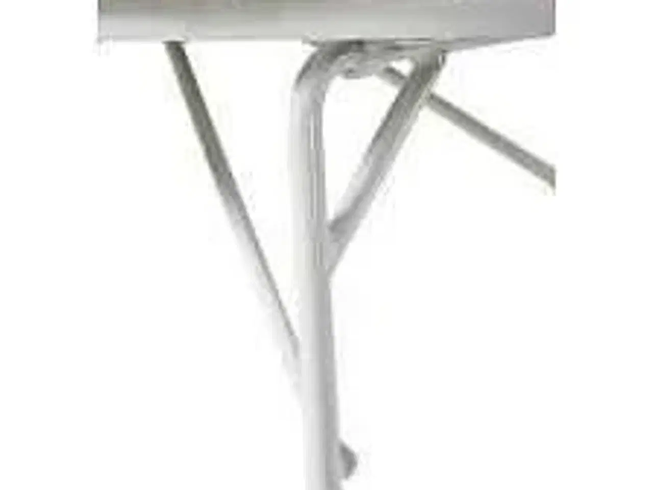 Billede 2 - Kerteminde teak - nonwood havebord 180x90 cm, hvidt stel