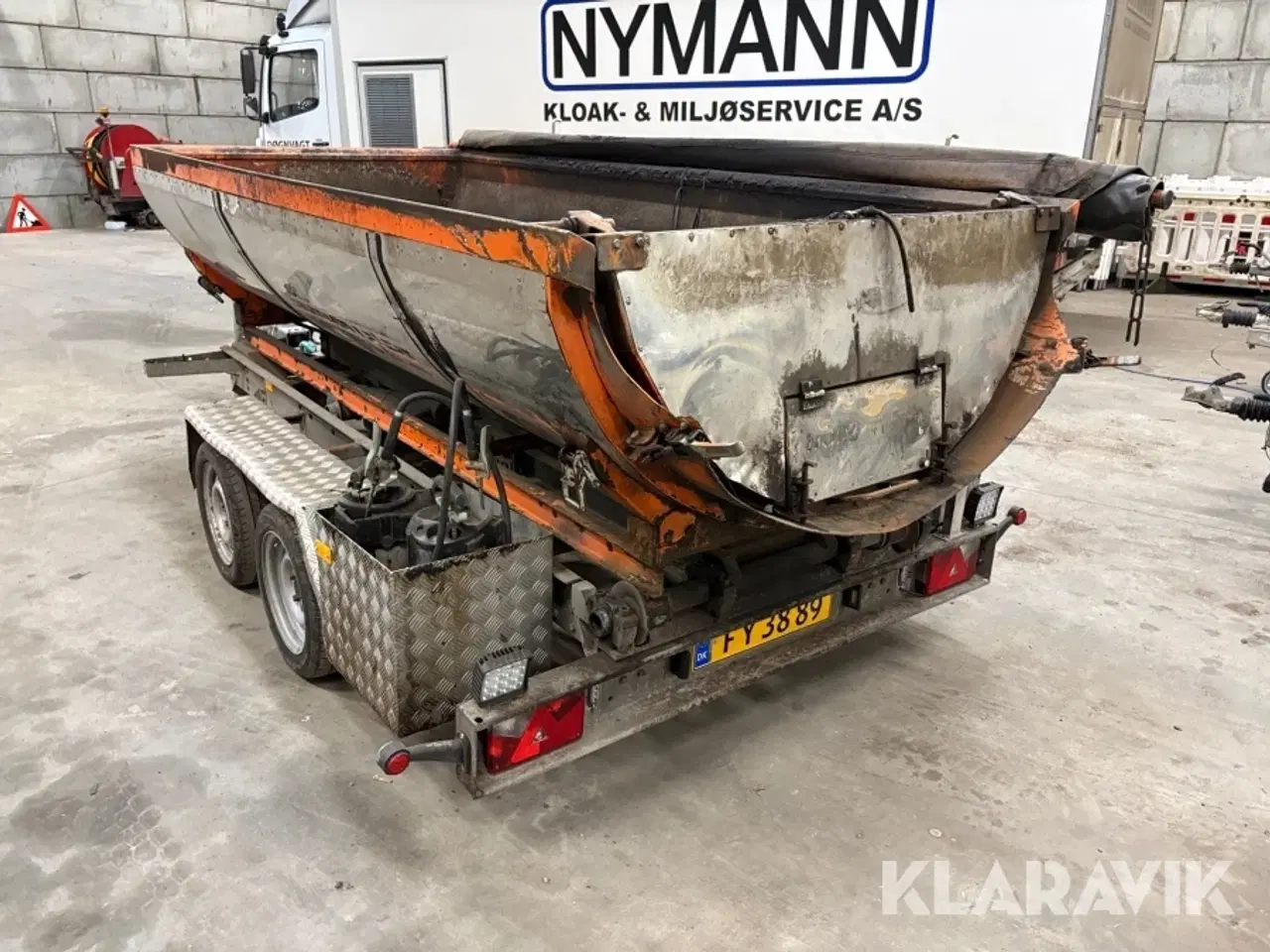 Billede 2 - Asfaltlad EC Flex Kroghejstrailer