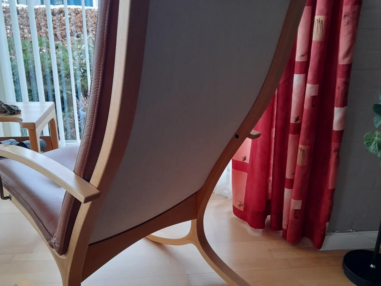 Billede 1 - Mogens Hansen 213, læderstol