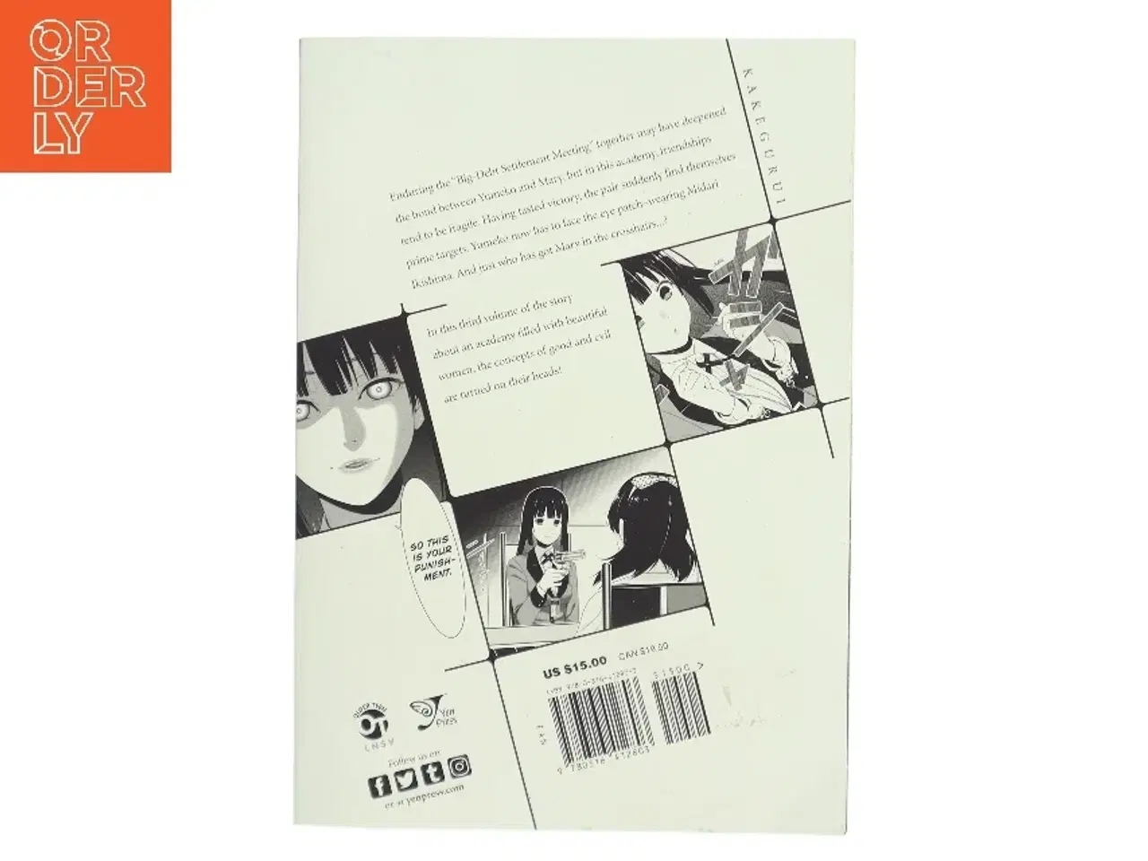 Billede 2 - Kakegurui - Compulsive Gambler -, Vol. 3 af Homura Kawamoto (Bog)