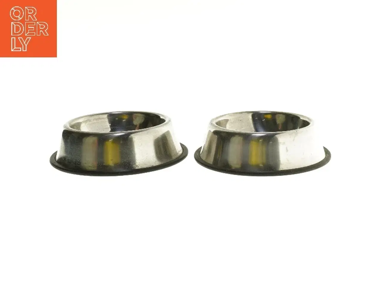 Billede 1 - Rustfri stål skåle med gummibase (str. Ø 17,5 cm)