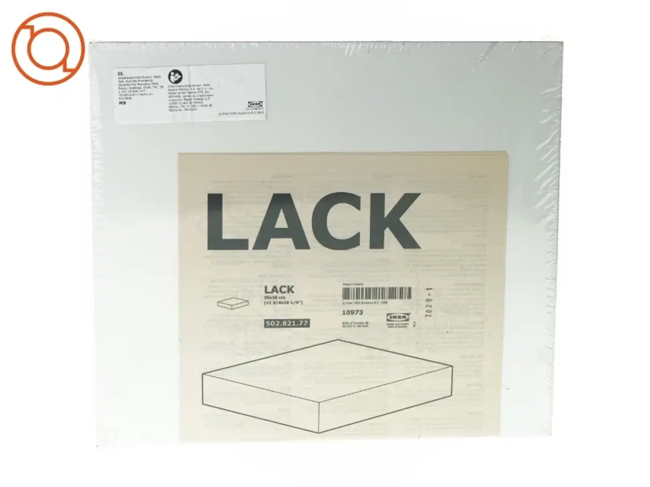 Billede 1 - Lack hylde fra IKEA (str. 30 x 26 cm)