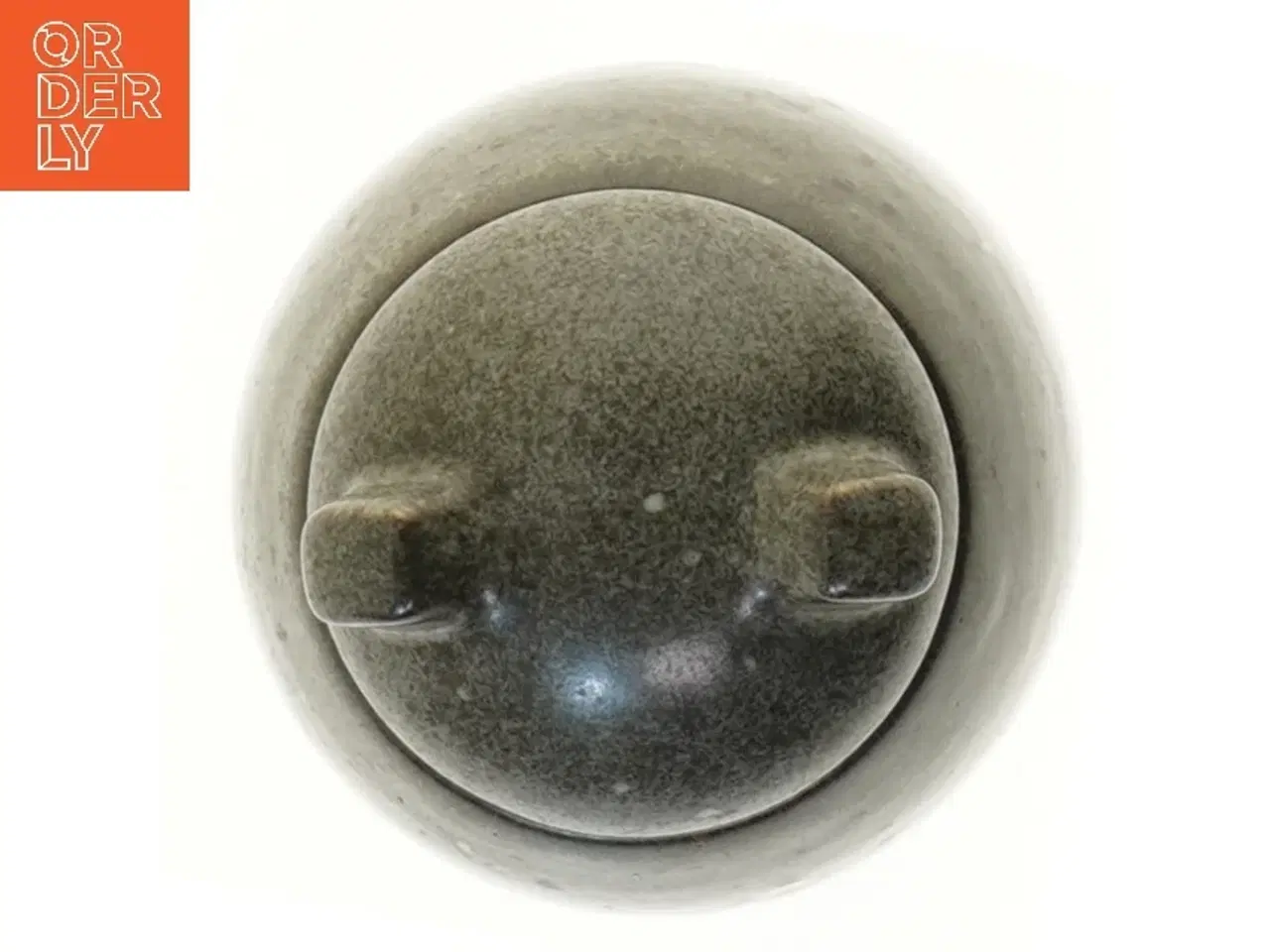 Billede 2 - Saxbo Keramik krukke med låg (str. 15,5 cm)