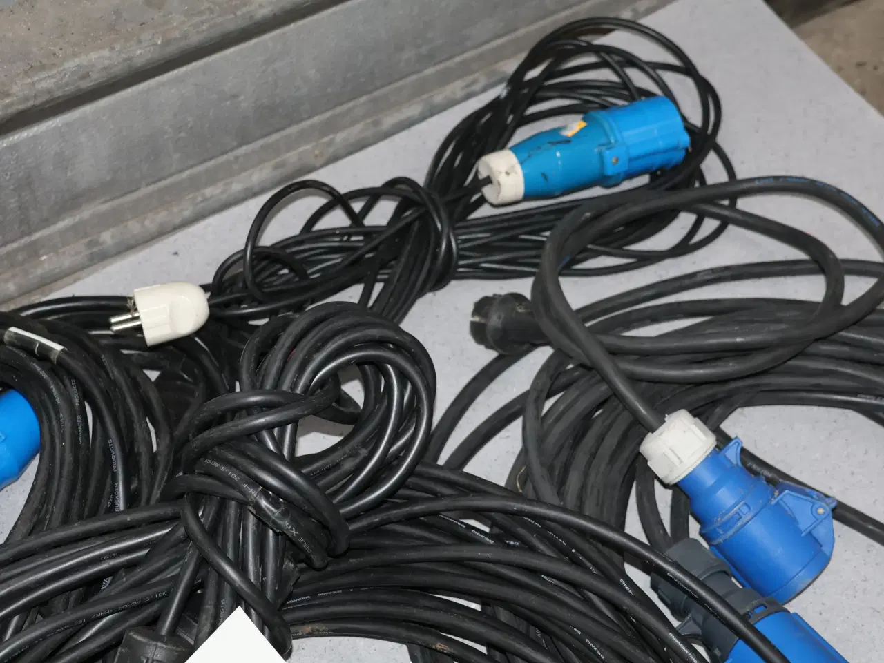 Billede 6 -  Div Strømkabler ass længder. 