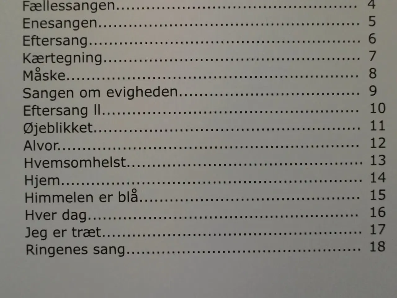 Billede 2 - sange og skulpturer, af jens højberg-pedersen, emn