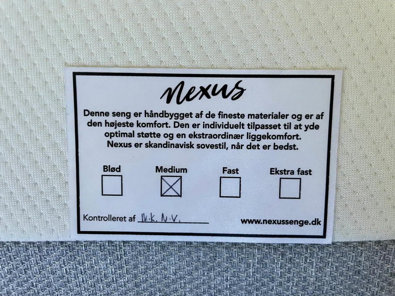 Billede 4 - Nordisk luksusmadras Nexus 160 x 200
