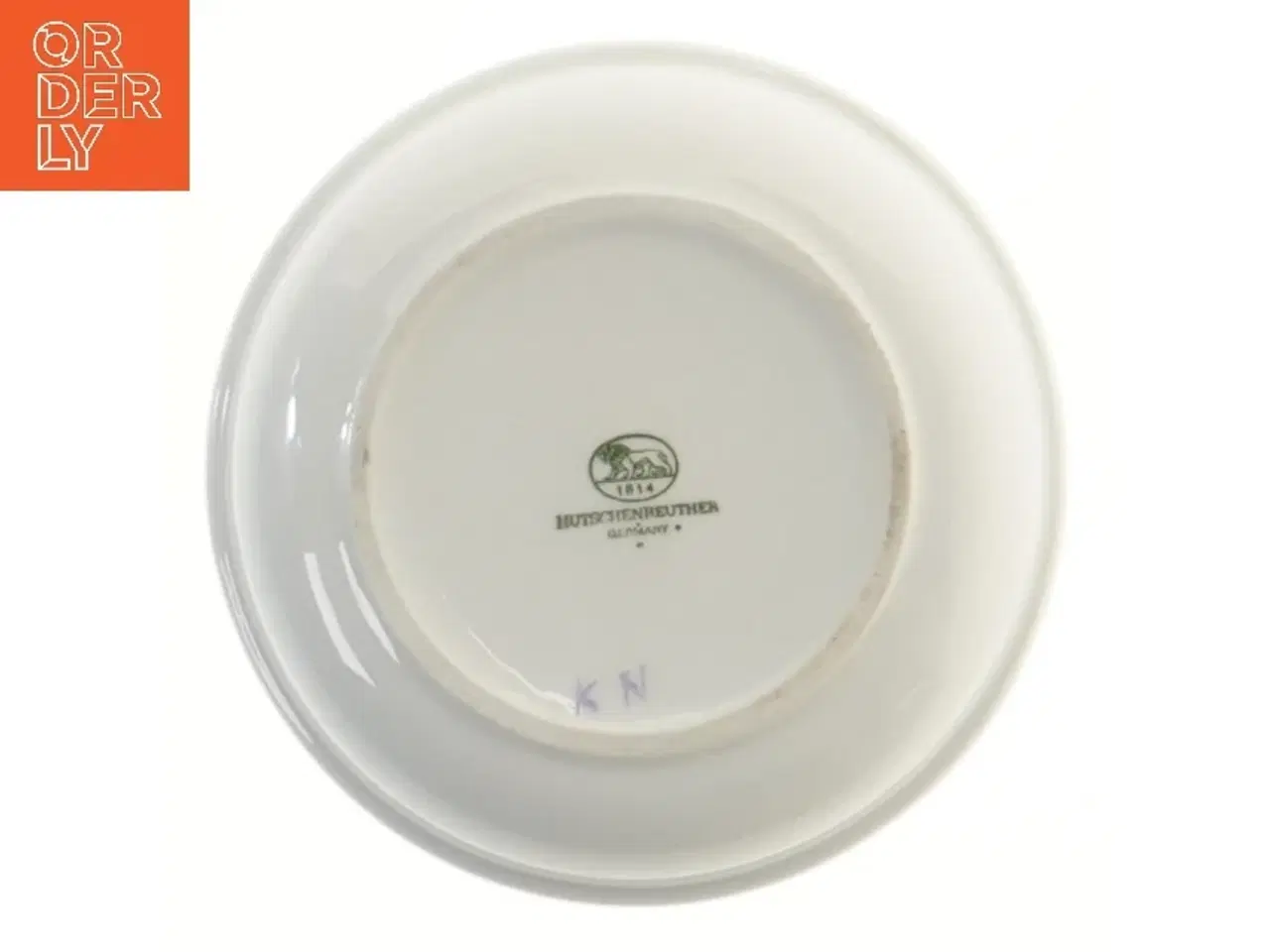 Billede 3 - Dekorativ skål med blomstermotiv fra Hutschenreuther (str. Ø 12 cm)