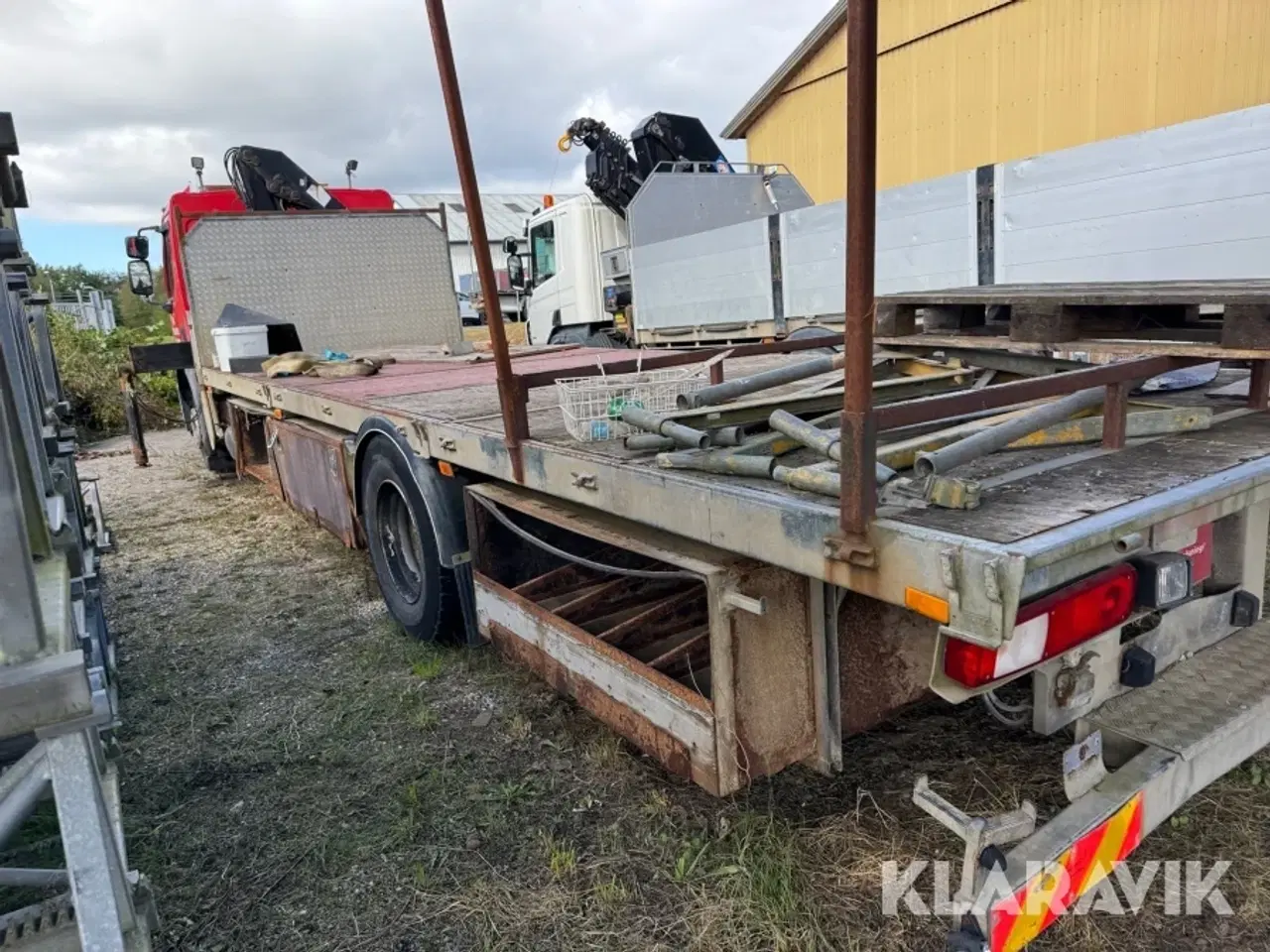 Billede 4 - Lastbil med Kran HMF 760 k3 Volvo FE 280 4X2