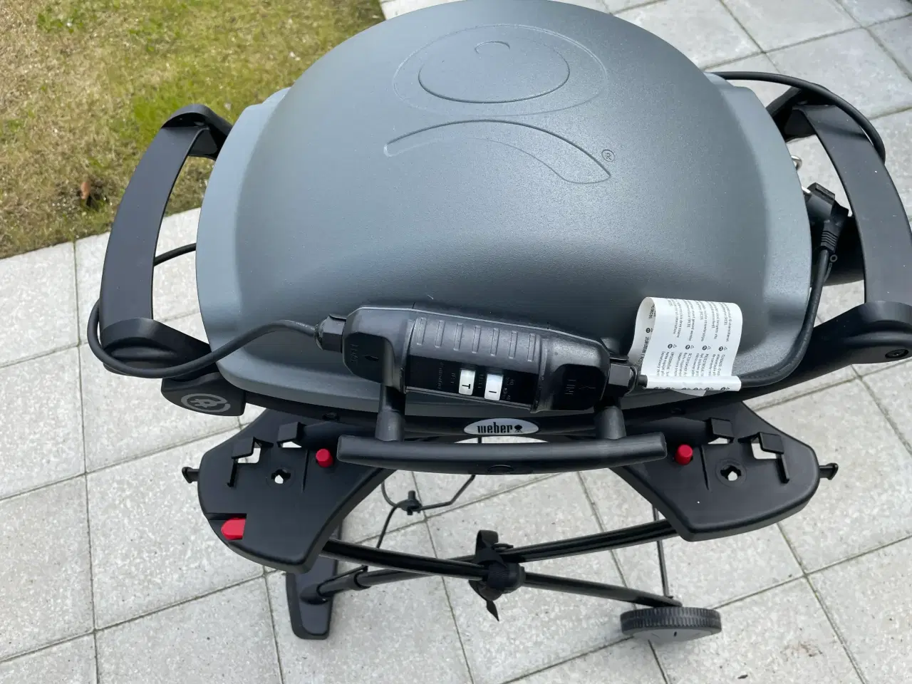 Billede 2 - Weber Q1400 elgrill med vogn og betræk