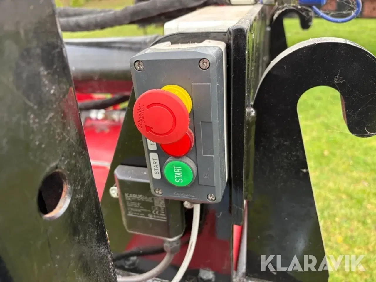 Billede 11 - Fjernstyret brændeflækker til minilæsser 30 tons