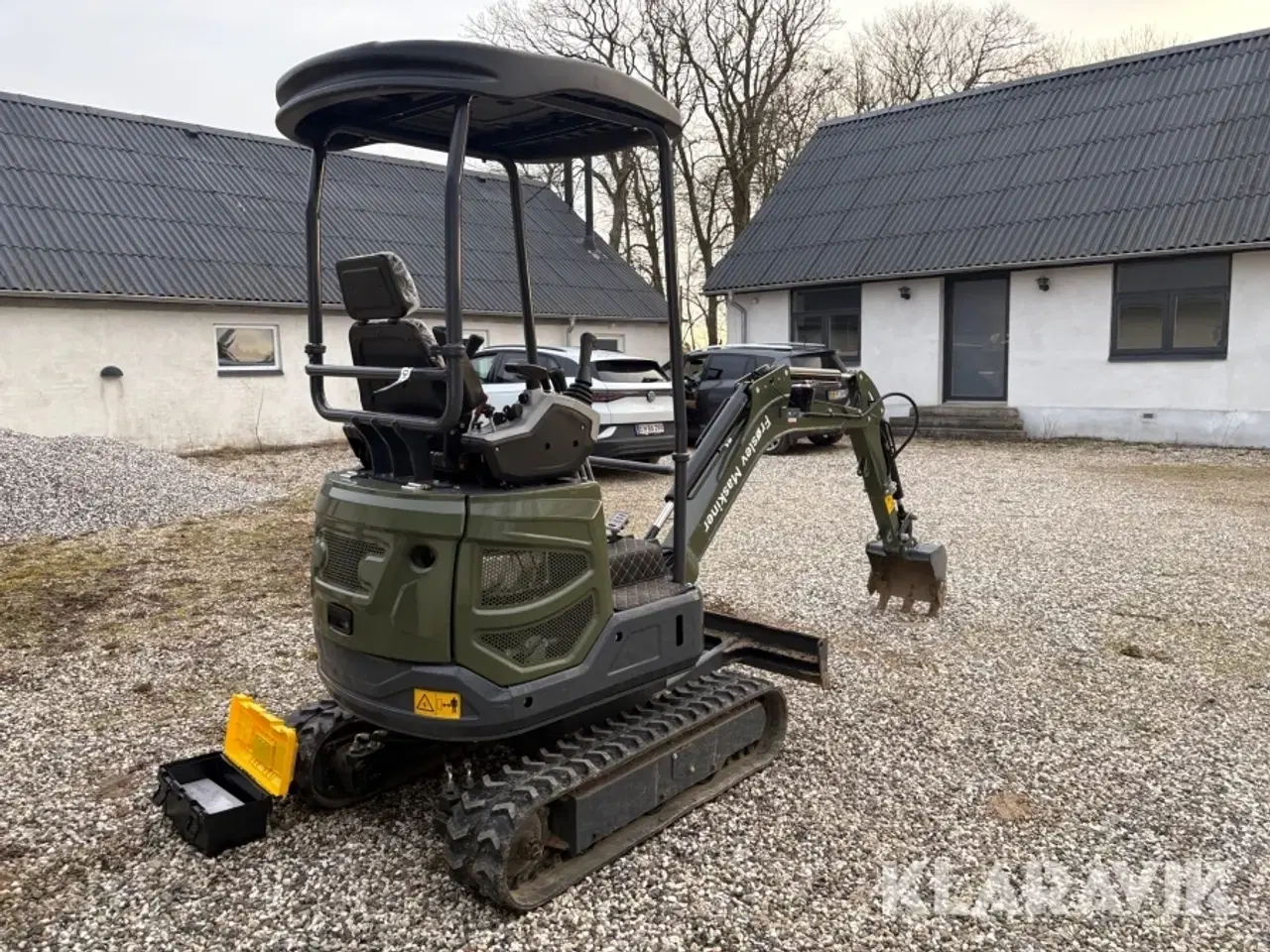 Billede 5 - Gravemaskine Cartiwell Cw-18 med fedtsprøjte