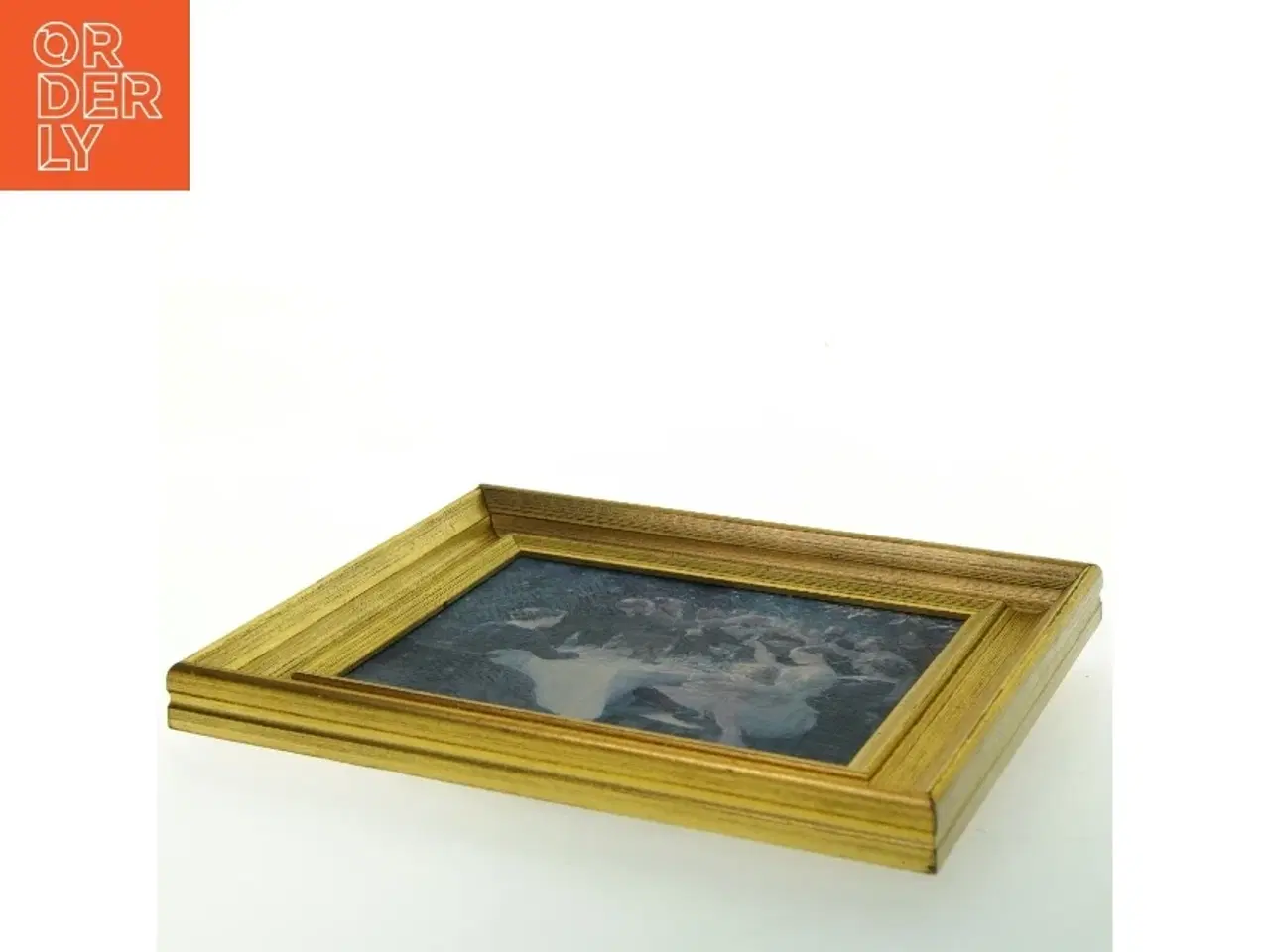 Billede 2 - Indrammet billede (str. 24,5x21 cm)