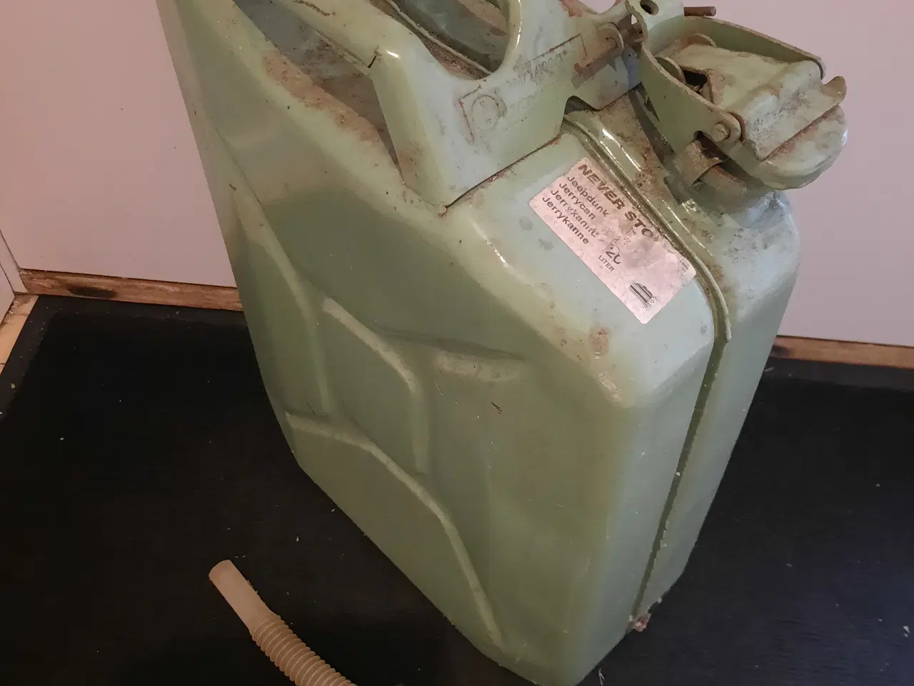 Billede 1 - Jerrycan Benzindunk stål 20 L