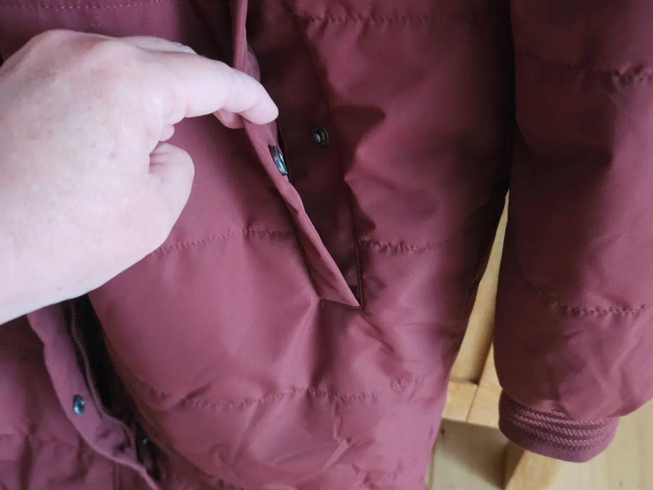 Billede 7 - FLOT LANG JAKKE FRA WEATHER REPORT 