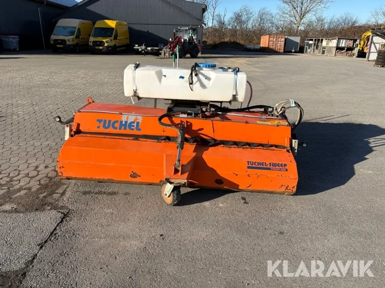 Billede 2 - Kost Tuchel Profi 660-230 med vand og opsamling