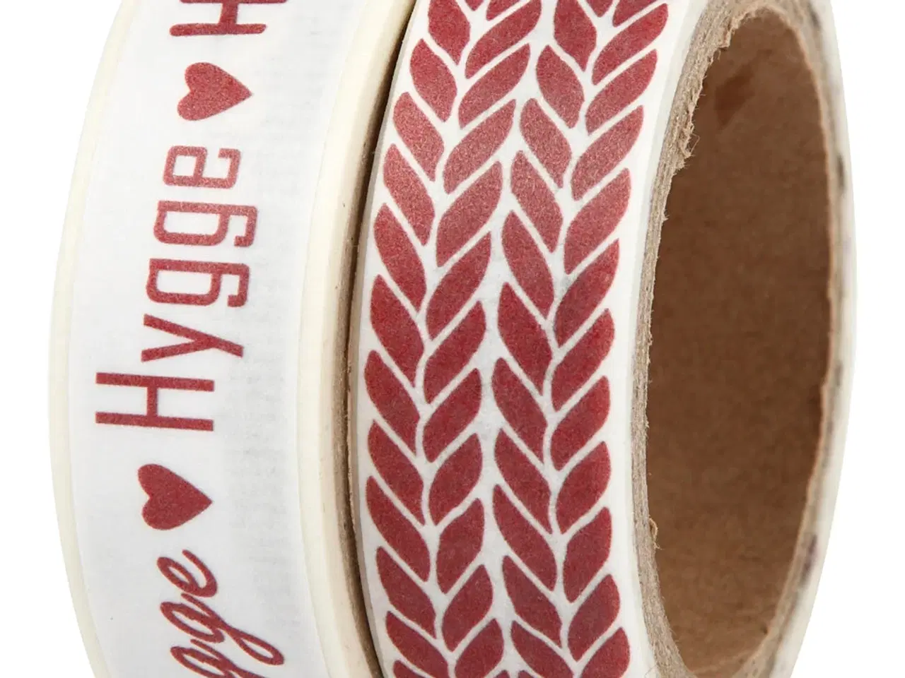 Billede 1 - Masking Tape, hygge og strik, B: 15 mm, 2x5m/ 1 pk.