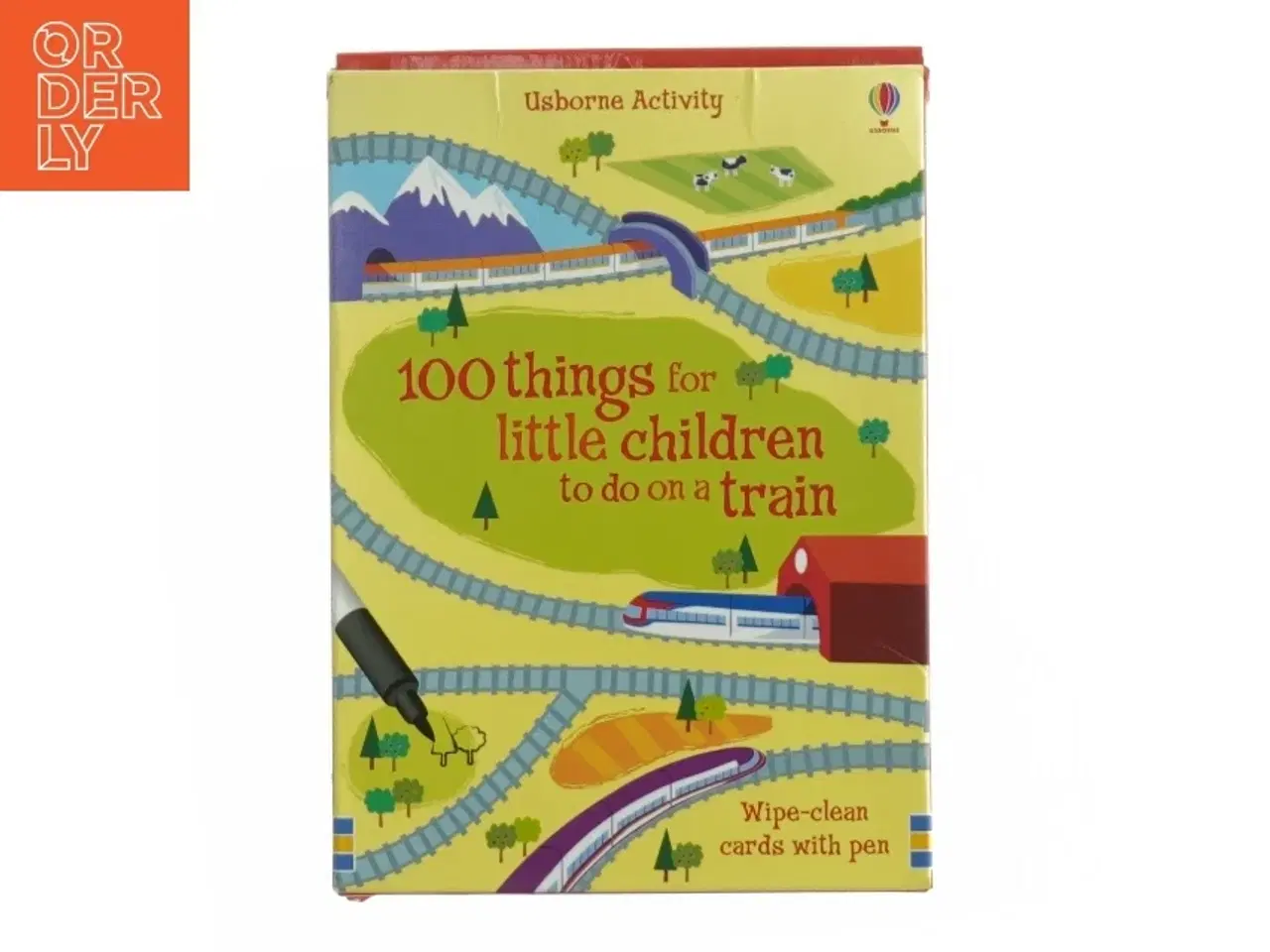 Billede 1 - &#39;100 things for little children to do on a train&#39; fra Usborne Activity (str. 16 x 11,5 cm)