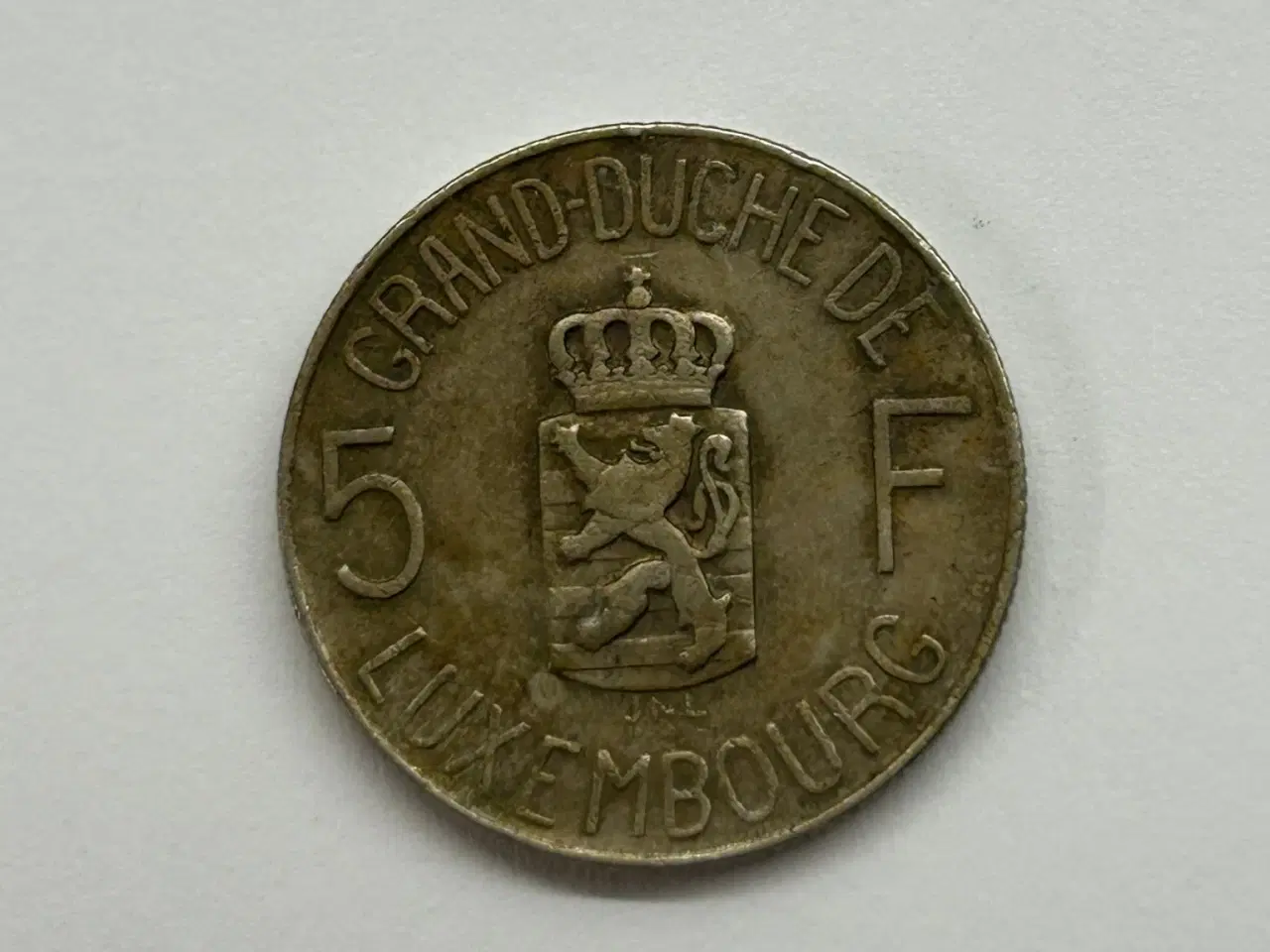 Billede 1 - 5 Francs Luxembourg 1962